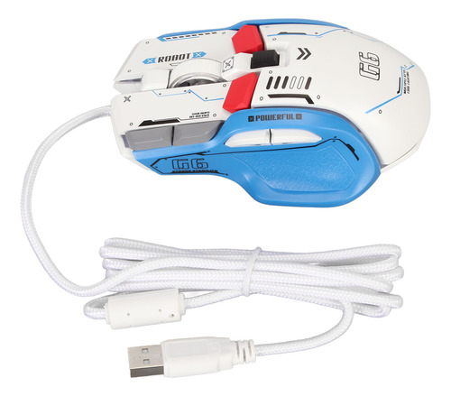 Mouse Para Jogos Com Fio, Macro De 10 Botões, Programável 13