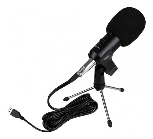 Imagen 1 de 8 de Microfono Profesional Dinamico Unidireccional + Cable Largo