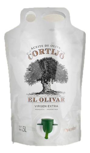 Aceite De Oliva Virgen Extra El Cortijo Pouch 1,5 Lts