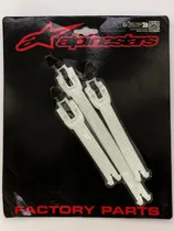 Comprar Tiras Fecho Bota Alpinestars Tech 3 Tech 1 Kit Preto Branco