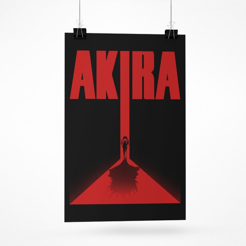 Vinilo Decorativo 21x30cm Poster Akira Serie 03 Anime Mang