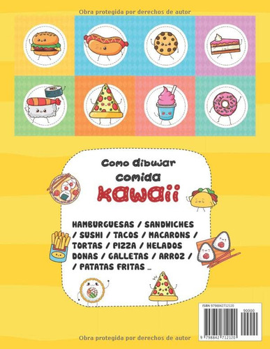 Como Dibujar Comida Kawaii: Una Guia Facil Para Dibujar Comi