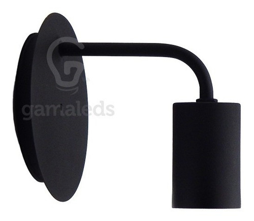 Lampara Pared Interior Industrial Curvo Imola E27 Ferrolux