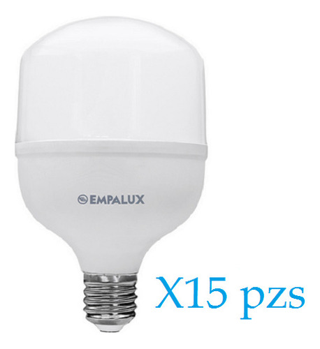 Bombillo 50 W Led 6400 K Rosca E40 Empalux 15 Unidades