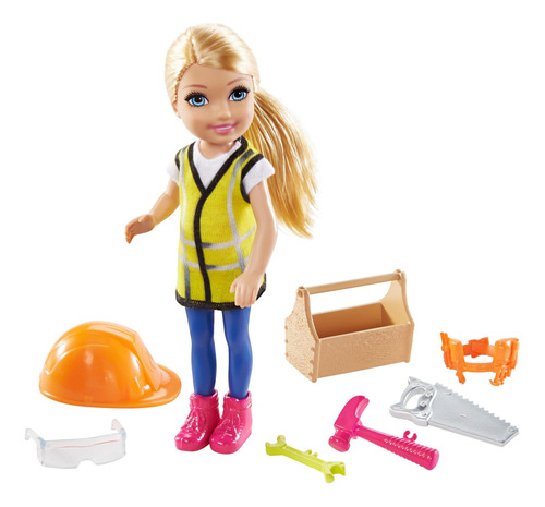 Barbie Chelsea Can Be Playset Con Muñeca Rubia Chelsea Bui.