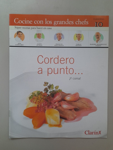 Cocine Con Los Grandes Chefs Cuaderno 10 (m)