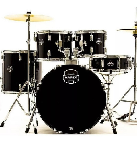 Imagen 3 de 3 de Bateria Mapex Prodigy Cuerpos + Fierros + Platos + Banqueta