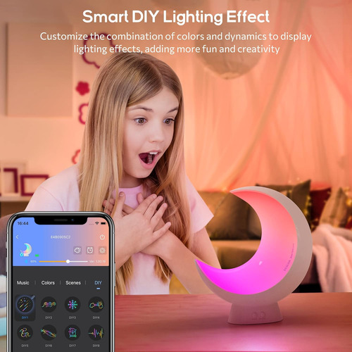 Lámpara De Mesita De Noche Inalámbrica Smart Touch, Control