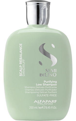 Imagen 1 de 1 de Shampoo Para La Caspa Alfaparf Purifying Low 250ml