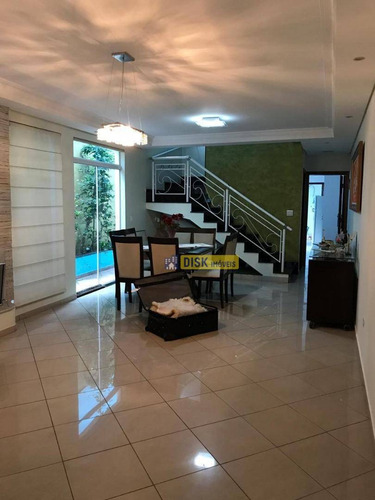 Imagem 1 de 18 de Sobrado Com 3 Dormitórios À Venda, 200 M² Por R$ 1.010.000 - Vila Jesuíta - São Bernardo Do Campo/sp - So0710
