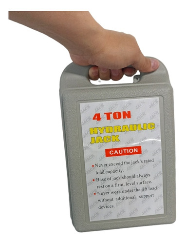 Imagen 3 de 8 de Gato Hidráulico De 4 Ton Tipo Botella + Estuche