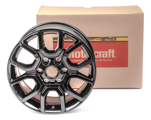 Imagen 4 de 8 de Llanta Aleacion De Aluminio 18 X 8 Black Ford Ranger