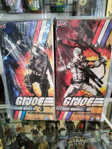 Lote G.i Joe - Snake Eyes Y Storm Shadow Threezero