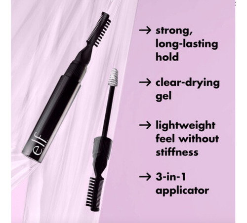E.l.f. Brow Laminating Gel Fijador De Cejas Transparente Transparente
