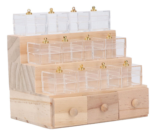 Vitrina De Caramelos Dollhouse, De Madera, Realista, En Mini