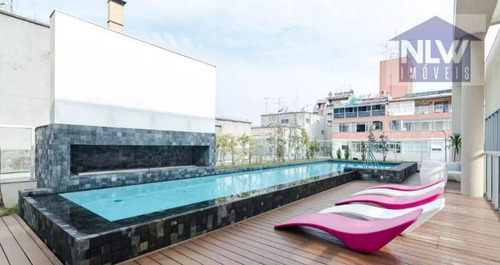 Studio Com 1 Dormitório À Venda, 22 M² Por R$ 415.000,00 - Consolação - São Paulo/sp - St0188