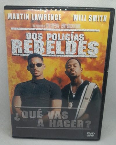 Dos Policías Rebeldes / Dvd R1&r4 / Seminuevo A/ Will Smith