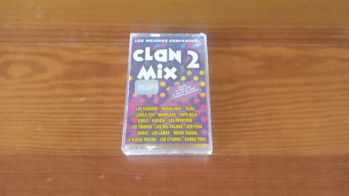 Clan Mix 2  Varios Intrpretes   Cassette Nuevosellado 