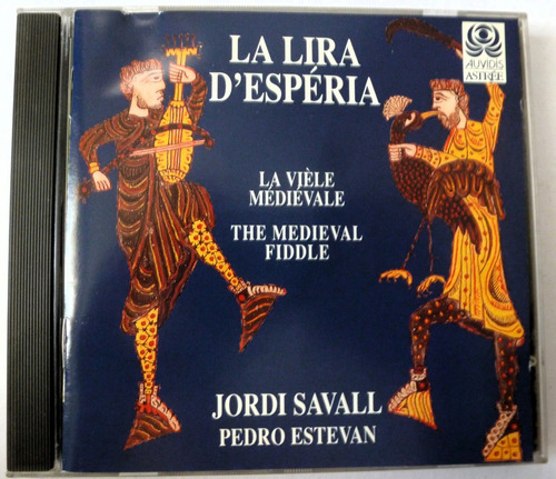 Cd Jordi Savall La Lira D' Esperia La Viele Medieval   (w)