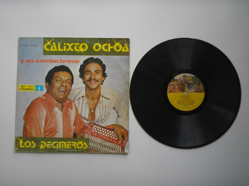 Lp Vinilo Calixto Ochoa Y Su Combo Bravo Los Decimeros 1979