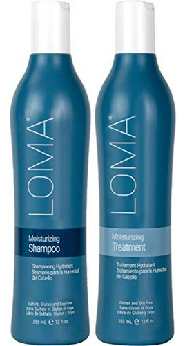 Champú Para Cabello - Loma Hair Care Moisturizing Shampoo & 