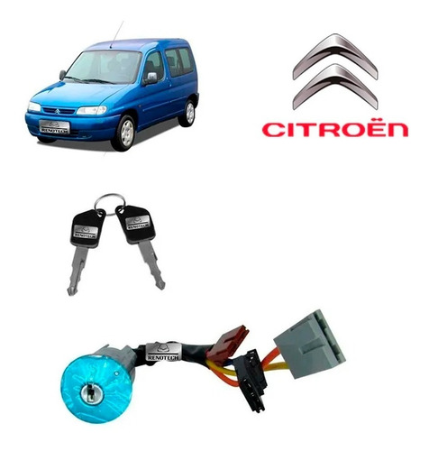 Chave De Contato Completa Citroen Berlingo 252521