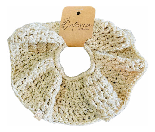 Collet Scrunchie Beige Octavia By Rhoncus Xl