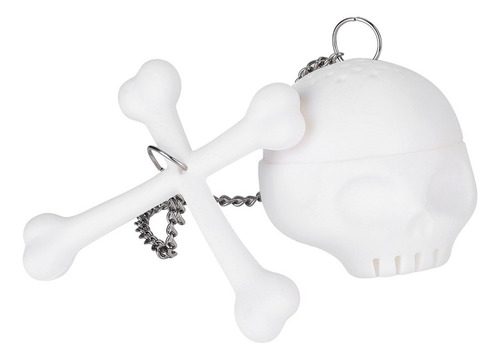 Hoja De Té De Silicona Con Forma De Calavera De Simulación B