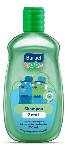  Shampoo Baruel Baby 2 Em 1 Sono Tranquilo 210ml