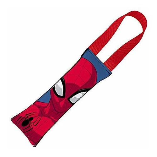 Tira De Juego Para Perro Spider-man Icono Azul Rojo