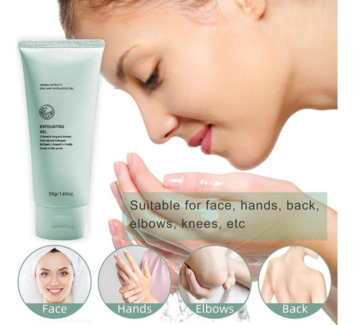 Gel Exfoliante Purificante Limpiador Exfoliante Facial