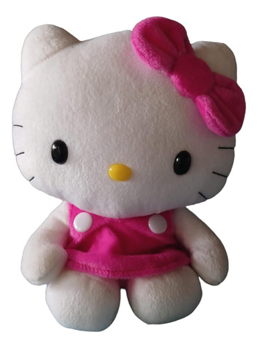 Peluche Hello Kitty - 22cm.- (muy Buen Estado)