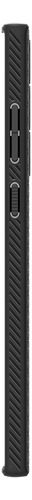 Spigen Funda Liquid Air Compatible con Galaxy S22 Ultra - Negro Mate