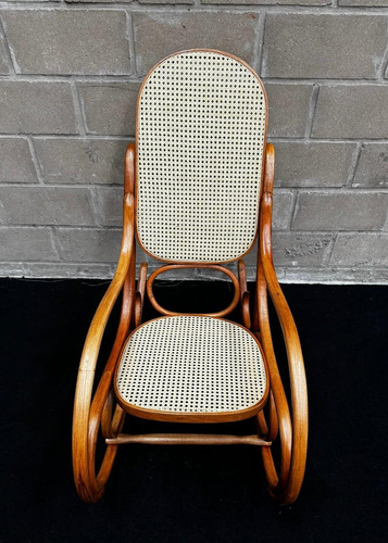 Antigua Silla Mecedora Thonet Original Numerada Clasica C/ R (Usado)