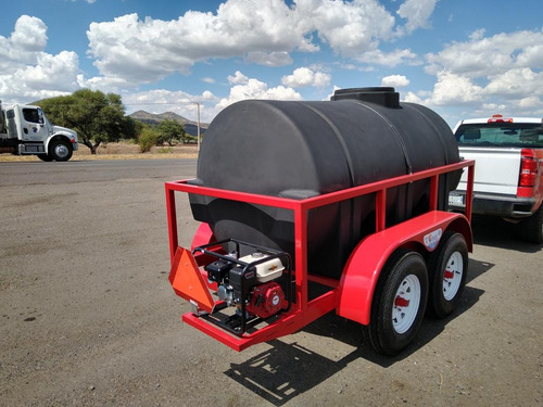 Remolque Con Tanque Nodriza De 2,850lts C/motobomba Nuevo