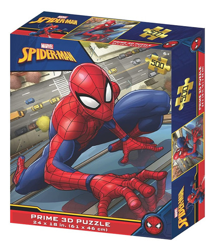 Puzzle Spider-man 3d 500 Piezas 32647 Universo Binario