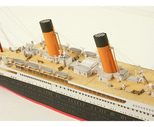 A Juego Rompecabezas 3d Del Barco Titaniccruise Titanic En T