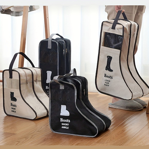 Bolsa Portátil Transparente Para Guardar Botas