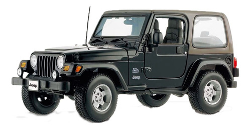 Auto De Coleccion Wrangler Sahara Escala 1:18