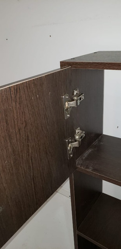 Imagen 6 de 10 de Mueble Sobre Inodoro Colgante 2 Puertas 1 Estante Melamina+