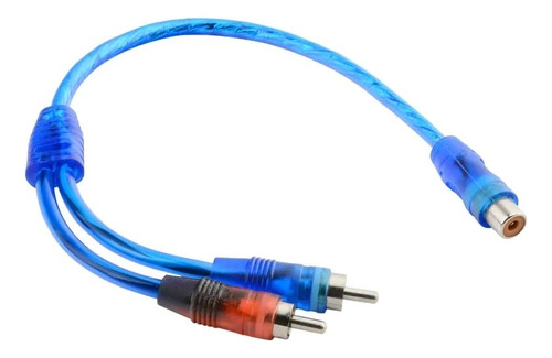 Cable Y 2 Machos 1 Hembra Para Audio Subwoofer Sonido Auto