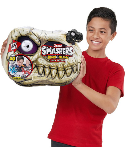 Set Craneo De Dinosarurio Con 50 Sorpresas Zuru Smashers