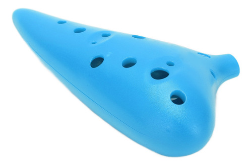 Instrumento Musical Ocarina Abs C Tune, 12 Agujeros Para Adu