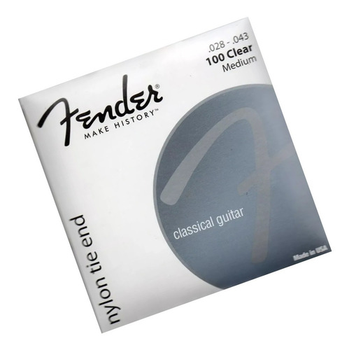 Imagen 3 de 5 de Encordado Fender Guitarra Criolla / Clásica Cuerdas Nylon
