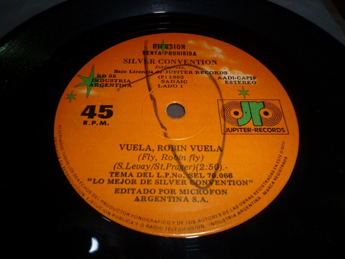 Lp Vinilo - Simple - Silver Convention - Vuela Robin, Vuela