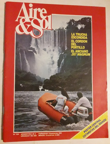 Revista Aire Y Sol N°154 Octubre 1985 Caza Pesca Camping 