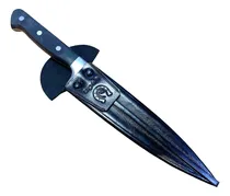 Comprar Cuchillo Trento Hoja De 20cm Acero Inox Con Vaina Cuero 