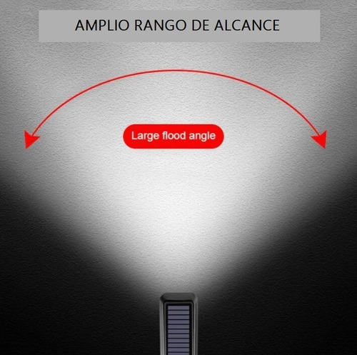 Imagen 10 de 10 de Luz Led Solar Recargable Para Bicicleta Con Bocina Stgo.