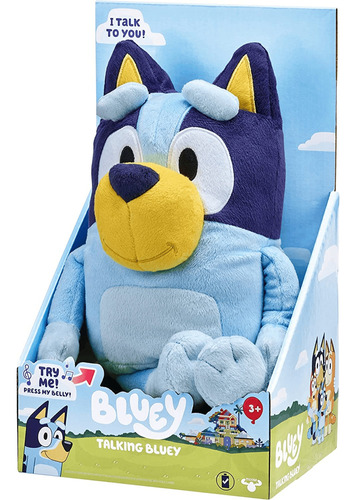 Peluche Interactivo Bluey Con Sonido - Moose