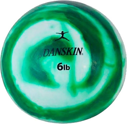 Danskin 6 Libras Balon Pesado Tonificación Original Verde